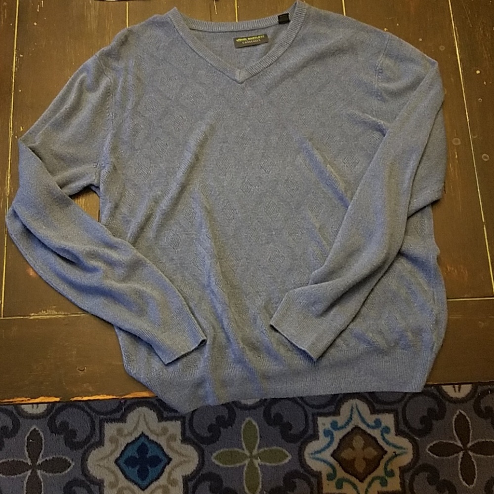 John Bartlett Consensus v-neck lightweight sweater